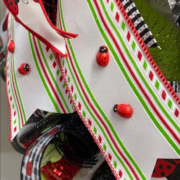 Ladybug wreath